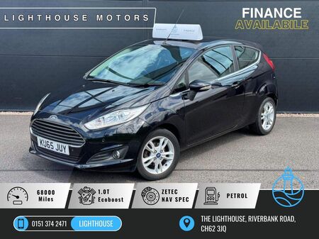 FORD FIESTA 1.0T EcoBoost Zetec Euro 6 (s/s) 3dr